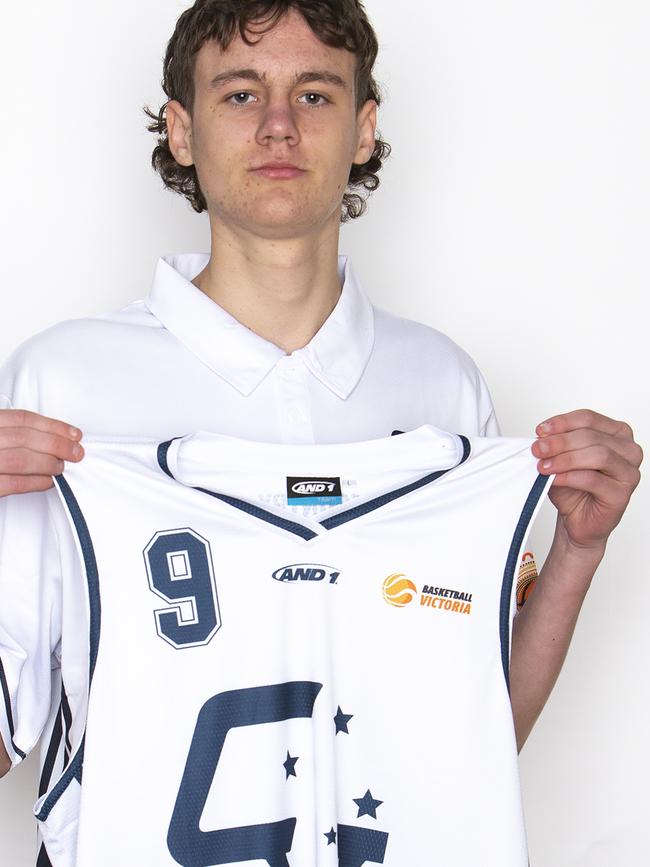 Cooper York is one of Vic Country two co-captains. Photo: Basketball Victoria.