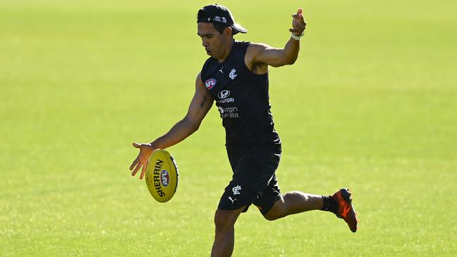 Eddie Betts is one of the games most respected Indigenous voices and once found himself at a similar crossroads. Picture: Getty Images