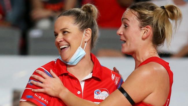 Swifts coach Briony Akle has revealed how her team overcame being on the road for 67 days.