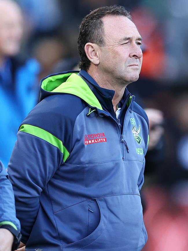 Raiders coach Ricky Stuart. Picture: Mark Kolbe/Getty