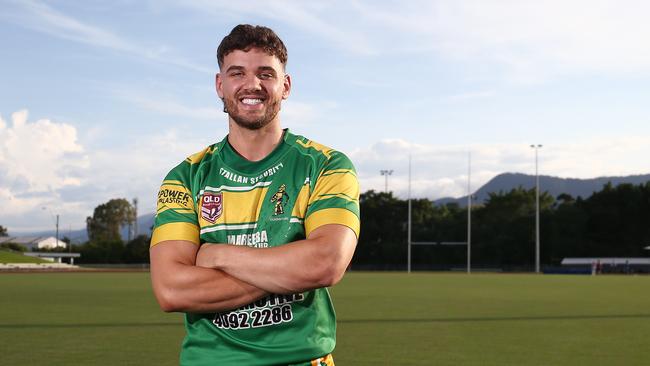 Clint Posselt played for the Mareeba Gladiators in the 2021 Cairns and District Rugby League (CDRL) competition. Picture: Brendan Radke