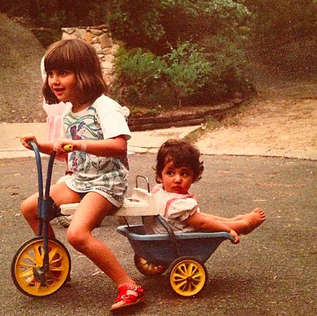 Nope. No princesses here. Jamila (left) pictured with her sister Miriam struggled to find people in the media that looked like her as she was growing up.