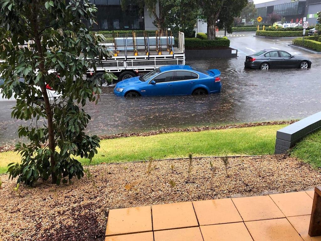 Sydney storm. Flooding in Alexandria 28/11/18. Photo: Supplied