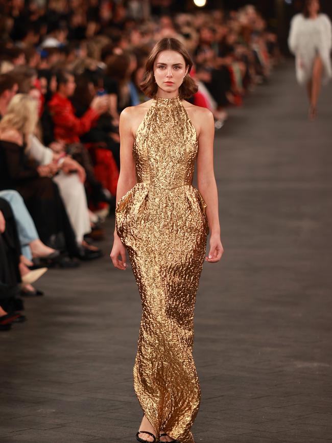 Shine and shimmer at Carla Zampatti. Picture: Getty Images