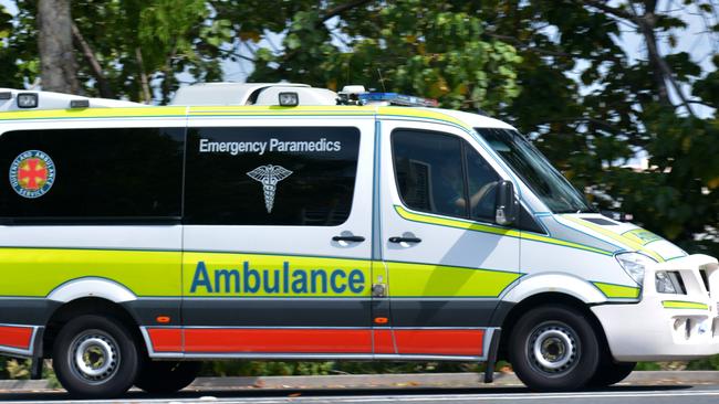 Ambulance, fire and police units are attending a crash at Bentley Park on the Bruce Highway.