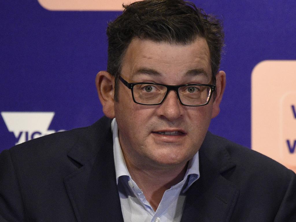 Victorian Premier Daniel Andrews says vaccination is the only way out of lockdown. Picture: NCA NewsWire / Andrew Henshaw