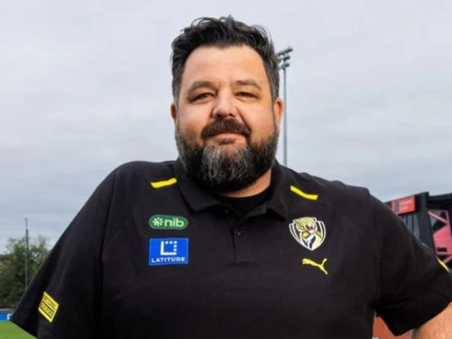 Chris Toce tragically passed away earlier this month. Picture: Richmond FC