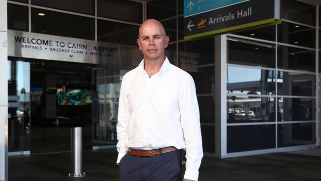 Cairns Airport CEO Richard Barker. Picture: Brendan Radke