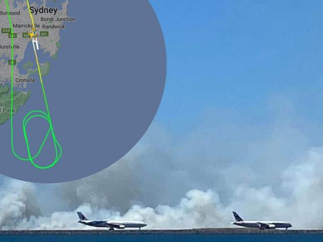 Qantas Flight turns back after explosion