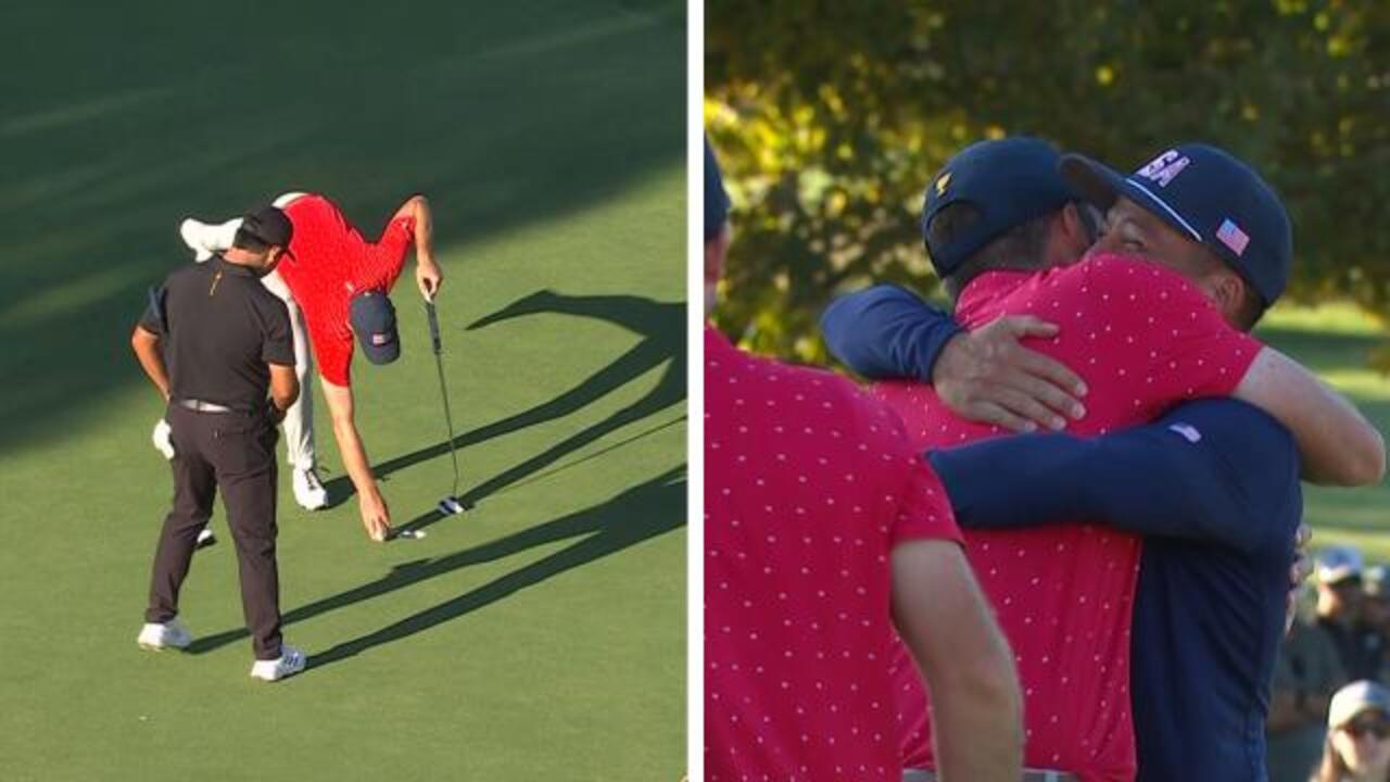 Team USA claims Cup despite missed putt