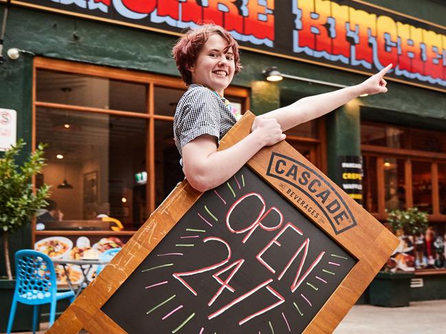 Sonia Wilson at the Pancake Kitchen. Picture: Matt Loxton