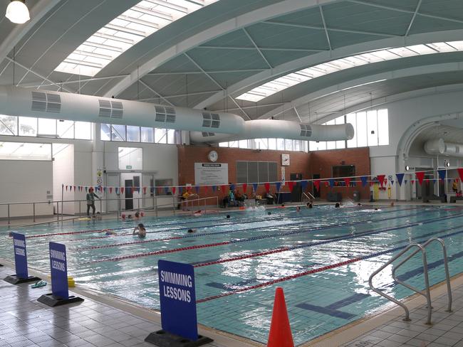 View of Aquarena aquatic centre on Wednesday, September 27, 2017, in Lower Templestowe, Victoria, Australia.Picture: Hamish Blair