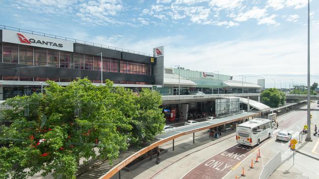 Qantas has sold off its Terminal 1 infrastructure at Melbourne Airport for $355 million. Picture: Jason Edwards