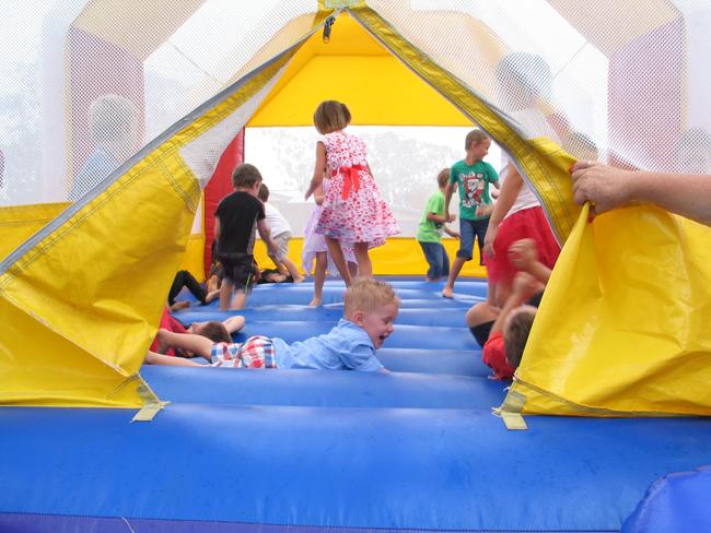 A jumping castle will be available in Tennant Creek. Picture: Erica Murree / Central &amp; North Burnett Times