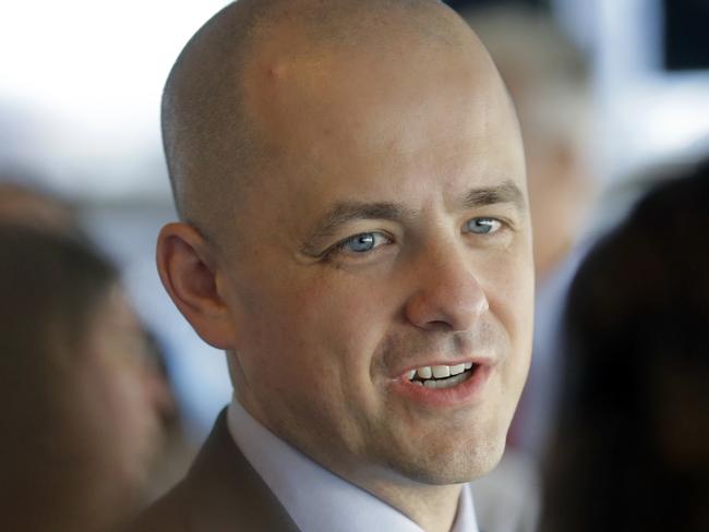 Independent presidential candidate Evan McMullin said he wants to win Utah as he can’t bring himself to support Trump. Picture: AP Photo/Rick Bowmer.