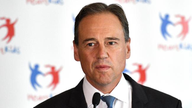 Minister for Health Greg Hunt has previously promoted private health insurance premium rises as the “lowest in a decade”. (Pic: Mick Tsikas)