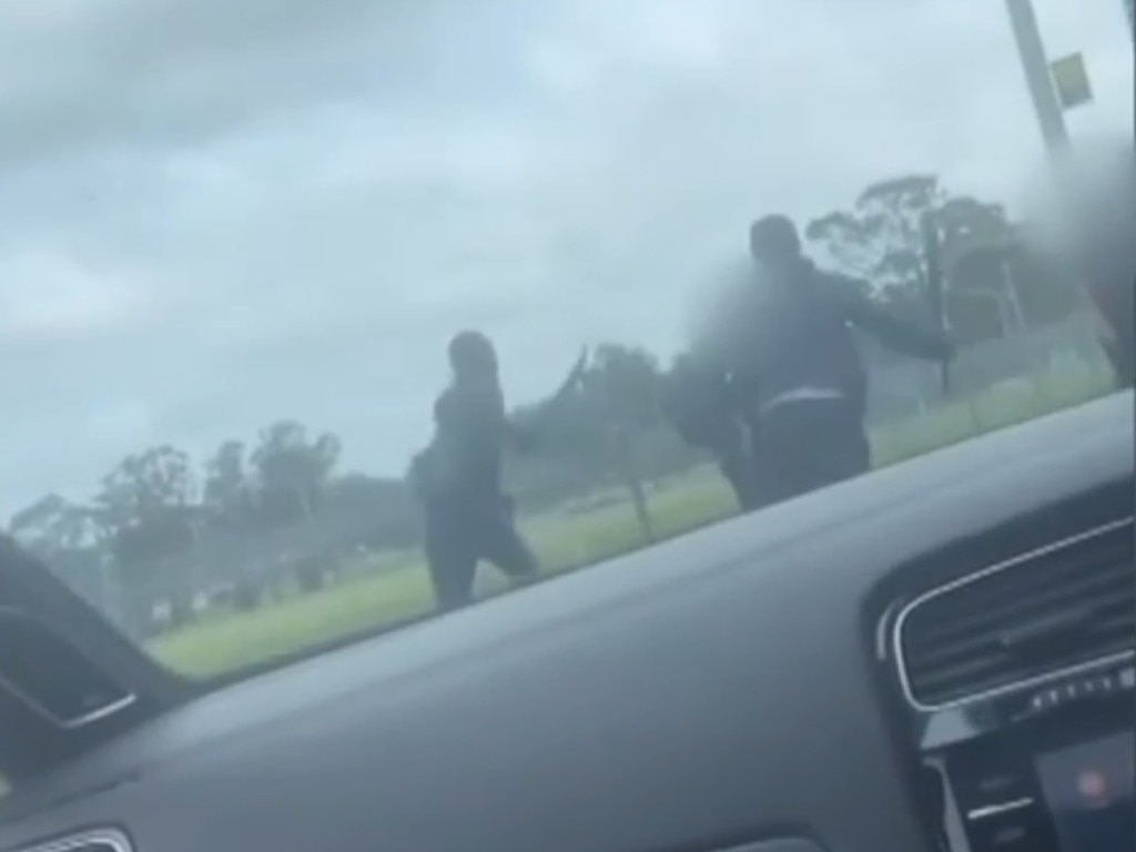 Schoolboys in the Western Sydney suburb of Schofields have been threatened with machetes.