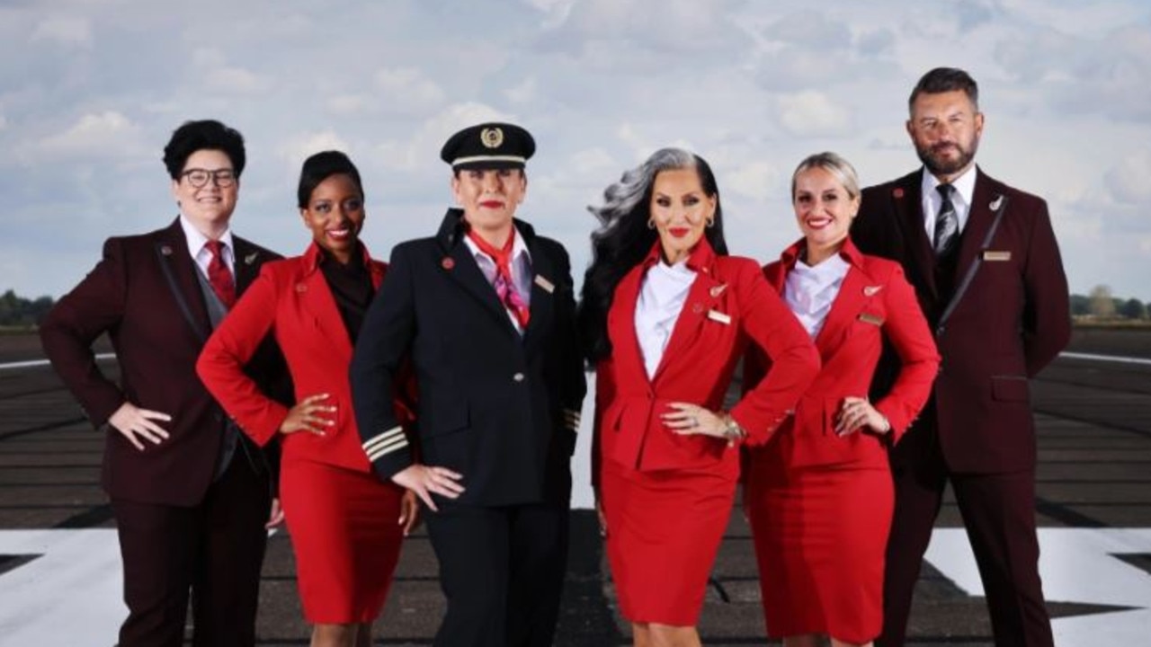 Virgin Atlantic crew join Drag Race judge Michelle Visage to champion individuality with Virgin Atlantic's updated gender identity policy