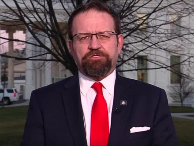 Former Breitbart writer Sebastian Gorka speaks for the White House on national security. Picture: Supplied