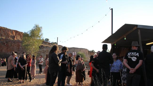 Winners of the 2024 NT Performing Arts Awards were crowned at the Old Quarry in Alice Springs, November 19 2024. Picture: Gera Kazakov