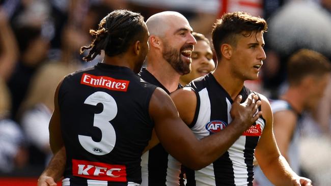 The Magpies were way too good. (Photo by Michael Willson/AFL Photos via Getty Images)