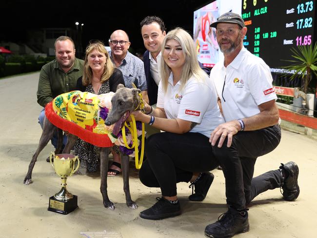 Victa Damian after winning the Group 1 National Derby in January