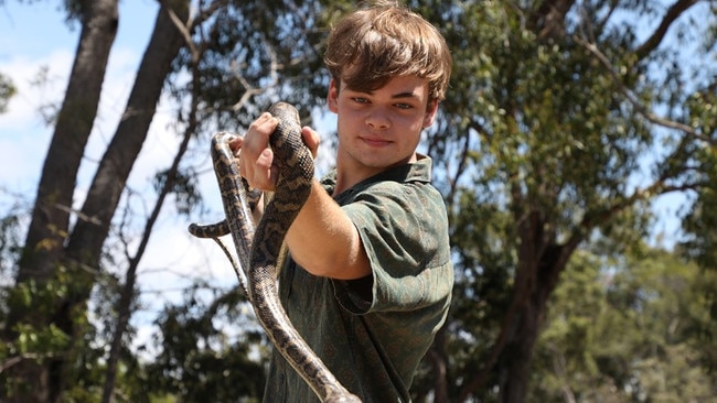 Jake Stinson of Jake's Reptile Relocations has been identified as the main charged with 26 counts of serious animal cruelty after police found multiple snakes, dead and alive, in his van. Picture: Bundaberg Now