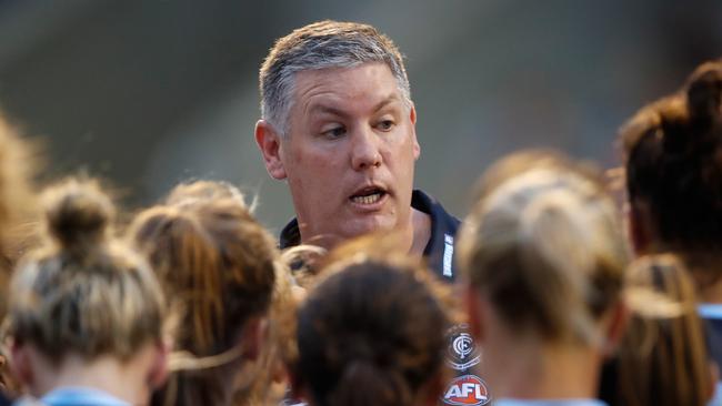 Carlton coach Damien Keeping. Picture: Getty Images