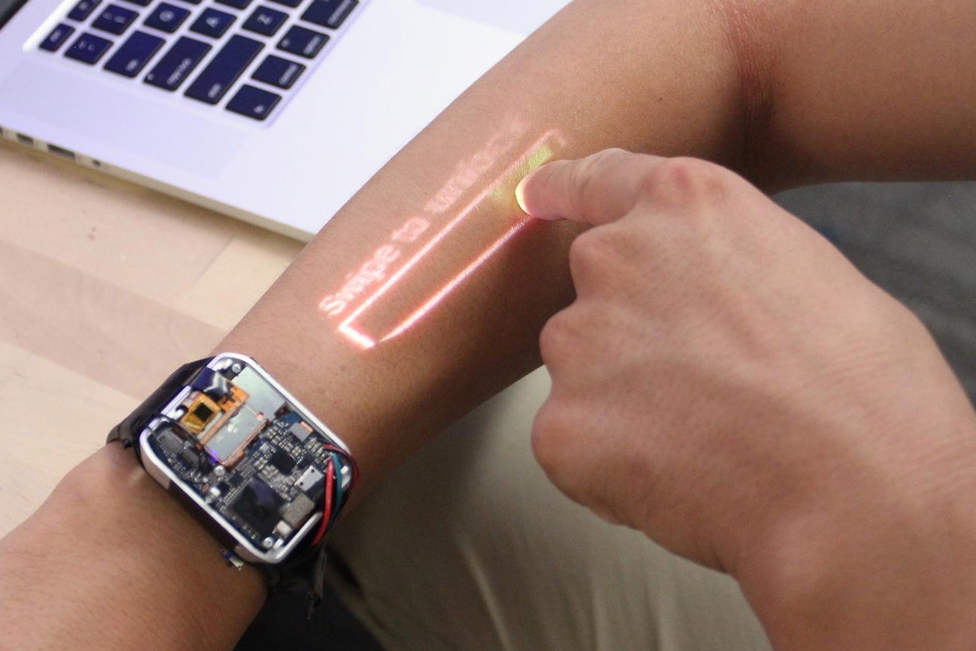 Holographic smartwatch shop