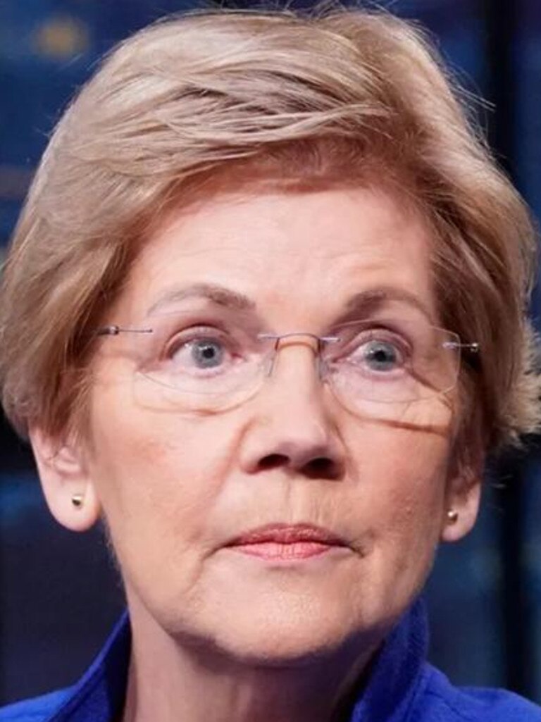 Senator Elizabeth Warren.