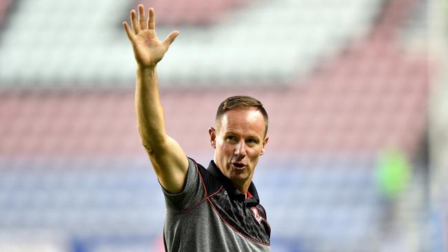 St Helens coach Justin Holbrook. Picture: Getty Images