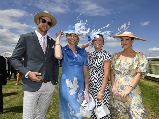 Ladbrokes Sale Cup. Racegoers are pictured attending Cup day horse races at Sale Turf Club, Sunday 27th October 2024. Picture: Andrew Batsch