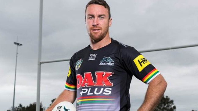 James Maloney in his Penrith Panthers kit.