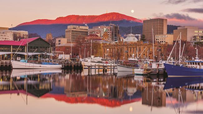 Hobart’s gorgeous waterfront – where mainlanders are no longer welcome. Picture: Supplied