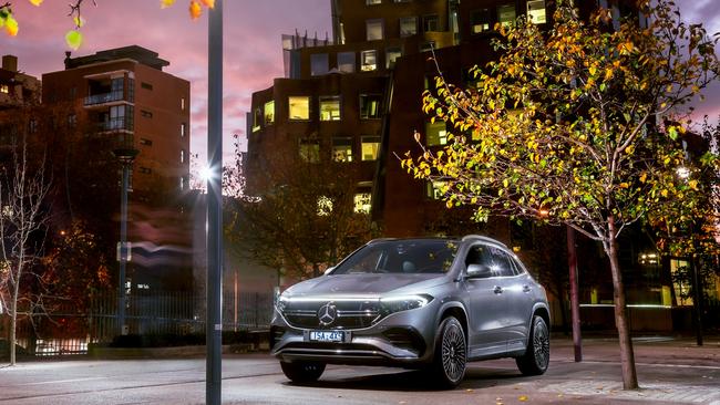 Mercedes-Benz sold more than 60 EQA electric SUVs in October.