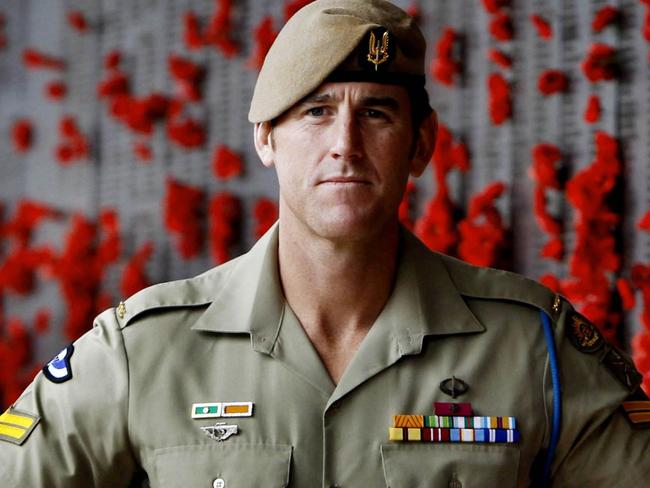 *** PICTURE FOR THE SUNDAY TIMES ON SUNDAY 24TH APRIL 2011 - PLEASE SEE PICTURE EDITOR JACKSON FLINDELL ***   NEWS SAS Corporal Ben (Benjamin) Roberts-Smith VC, at the Australian War Memorial in Canberra. PICTURE : RAY STRANGE. ( Pic from The Daily Telegraph )