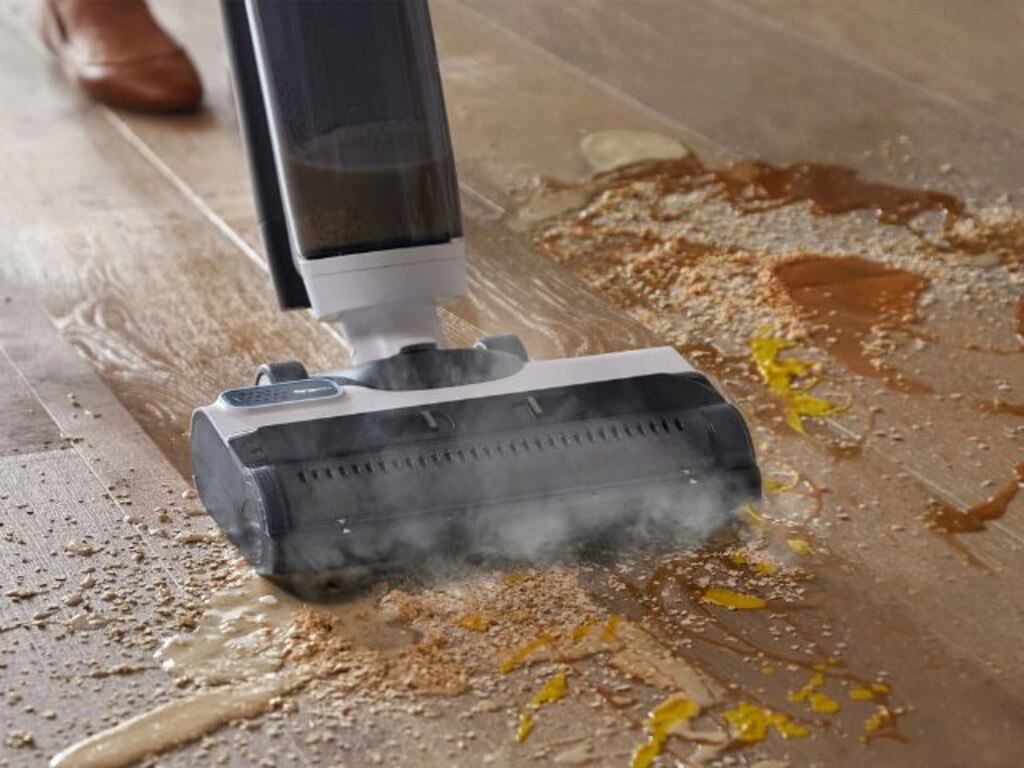 Tineco FLOOR ONE S5 Steam Smart Smart Wet-Dry Vacuum Cleaner and Steam Mop. Picture: Tineco/Supplied.
