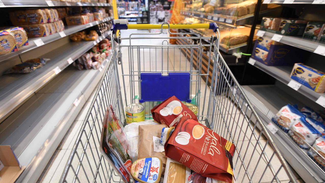 Food prices look likely to rise in supermarkets. Picture: Ina FASSBENDER / AFP.