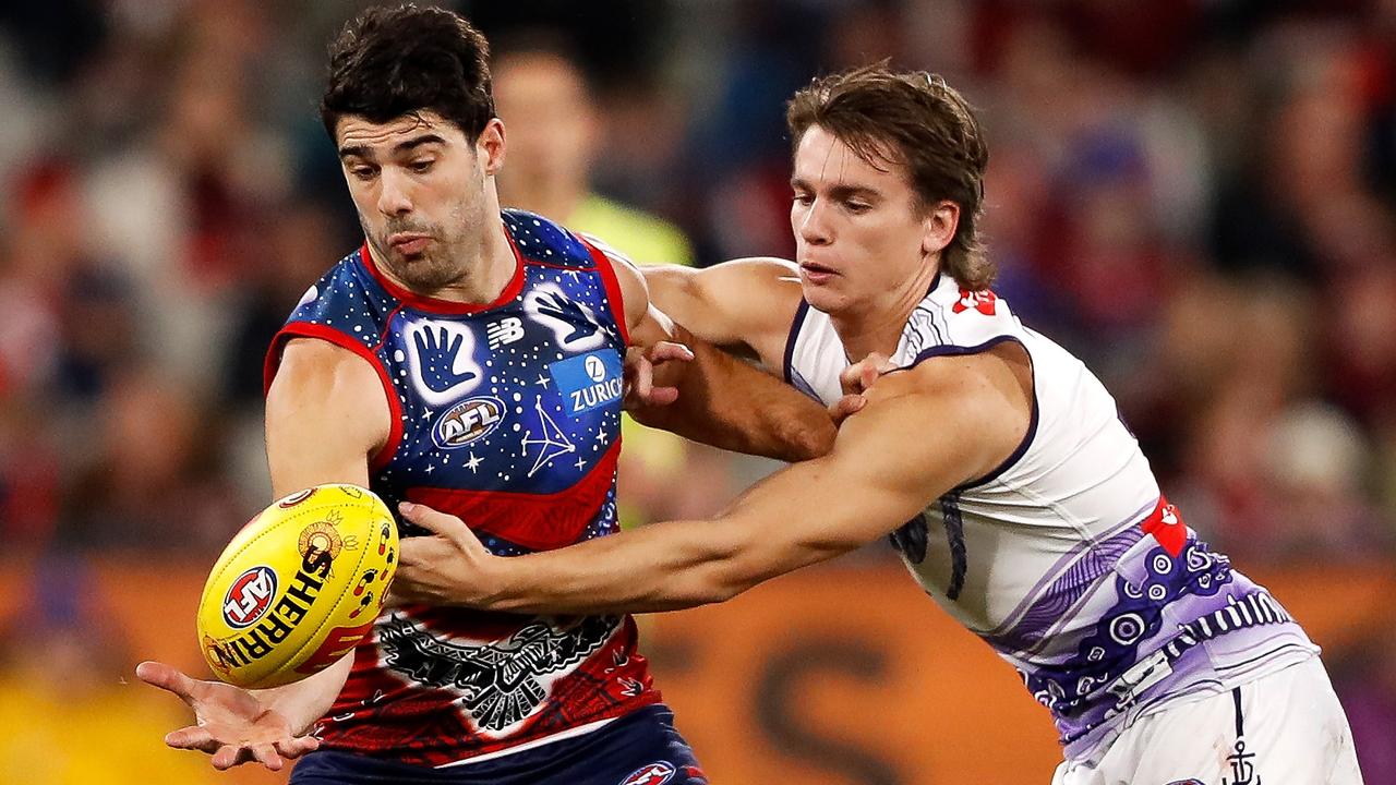 Christian Petracca’s comments came under scrutiny. Picture: Getty Images