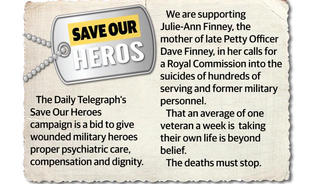 Daily Telegraph's Save Our Heroes campaign