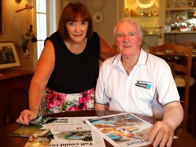 Bernadette and John Craven were in Penang at the time of the Boxing Day tsunami. Picture: Alison Wynd