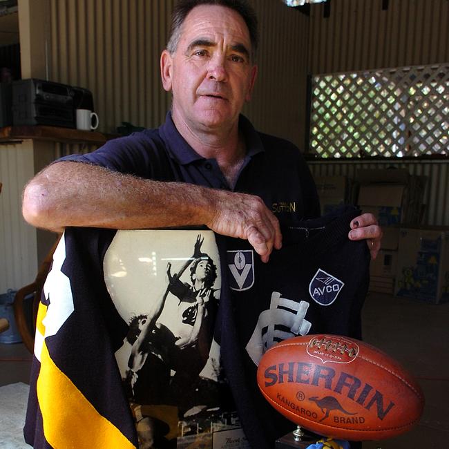 Trevor Sutton kicked nearly 400 goals in two seasons with Deniliquin in the early 1980s.