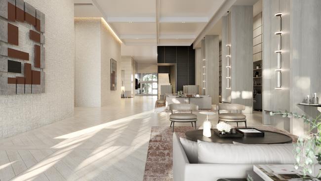 Renders of Adelaide Marriott Hotel