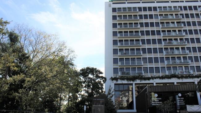 The gardens form part of the former Main Roads Building site on Boundary St, Spring Hill. Photo Andrea Macleod.