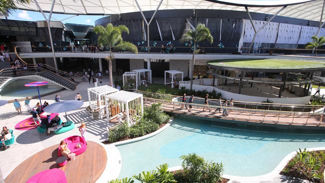 2016: The new-look Pacific Fair Shopping Centre at Broadbeach. The section known as The Resort.