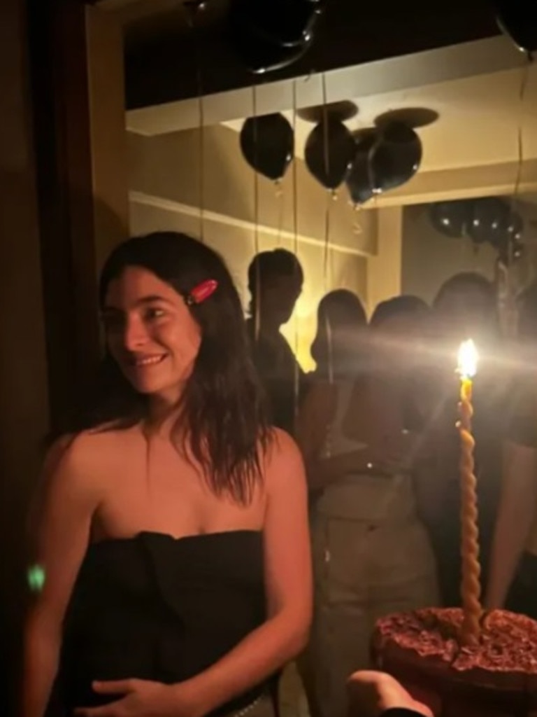 Lorde celebrated her 28th birthday with a party at her apartment. Picture: Instagram