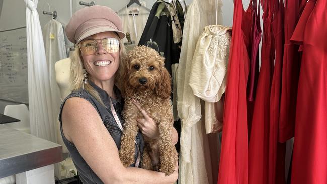 Byron Bay’s LaStudio business owner and fashion designer Simone Ellis.