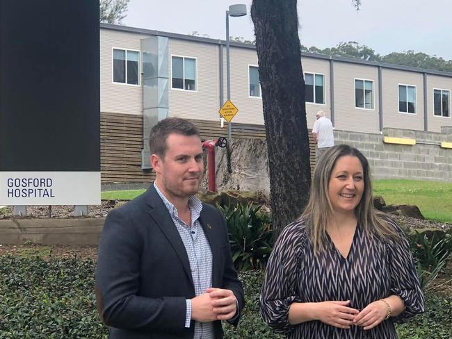 Dobell federal Labor MP Emma McBride and Robertson Labor candidate Gordon Reid announced two Medicare Urgent Care Clinics if elected on May 21 2022.