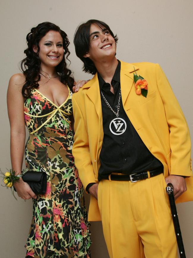 Emmanuel College formal at the Gold Coast International Hotel. Jessica Moller-Nielsen and Rommero Carillo. Reporter: Rick Morton