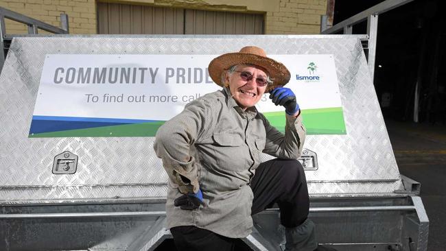 GREEN THUMN: Jally Hawthorn can't wait to get her hands on the equipment provided by council to undertake projects. Picture: Marc Stapelberg